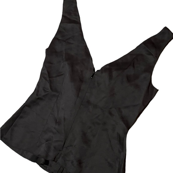 Vintage Y2K Prada, 100% silk, peplum top, Size 42 (us size 10-11 women’s) - Picture 8 of 10